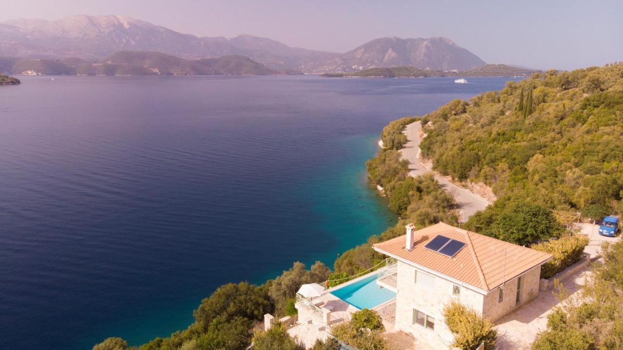 Meganisi Blue Villa Spartokhórion Dış mekan fotoğraf