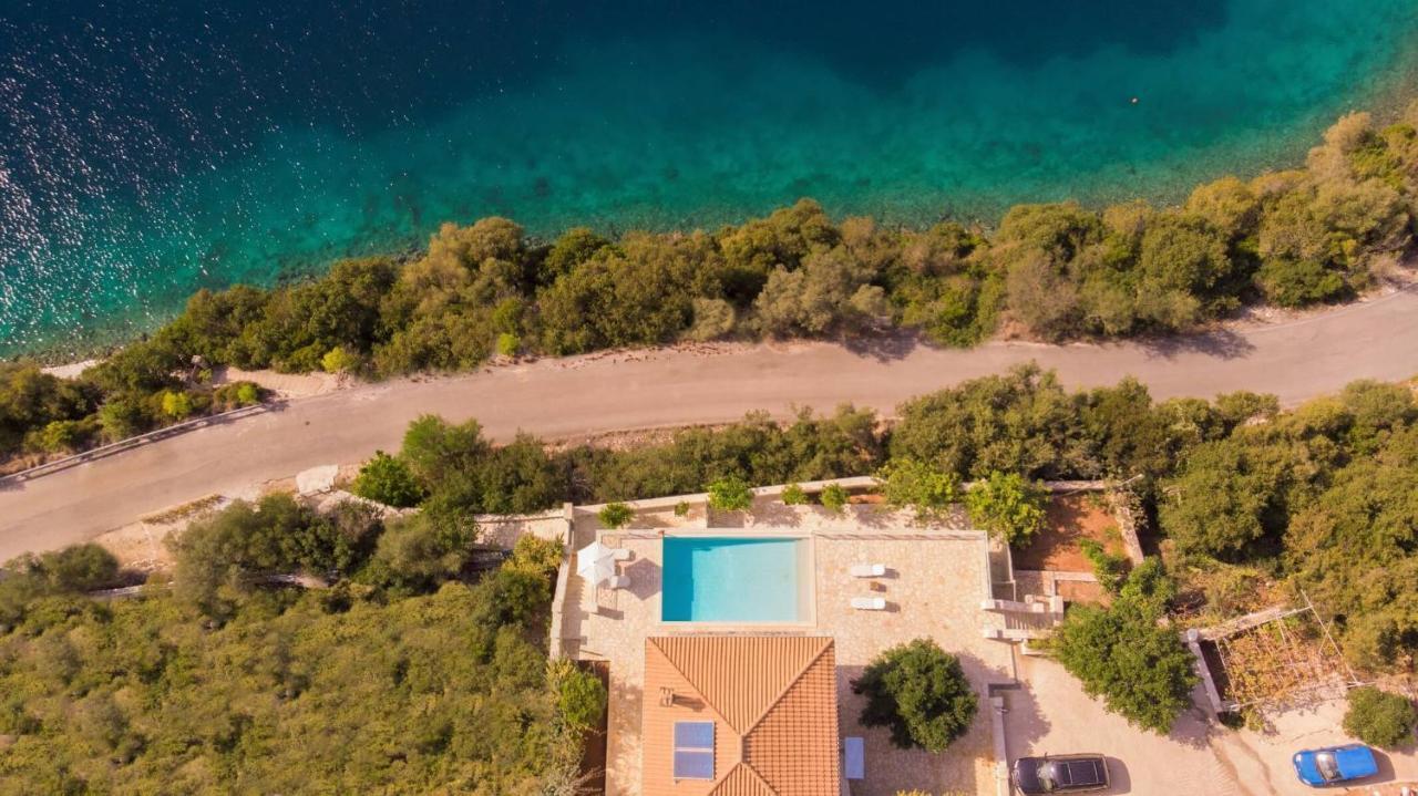 Meganisi Blue Villa Spartokhórion Dış mekan fotoğraf