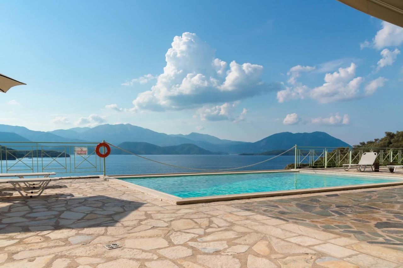 Meganisi Blue Villa Spartokhórion Dış mekan fotoğraf