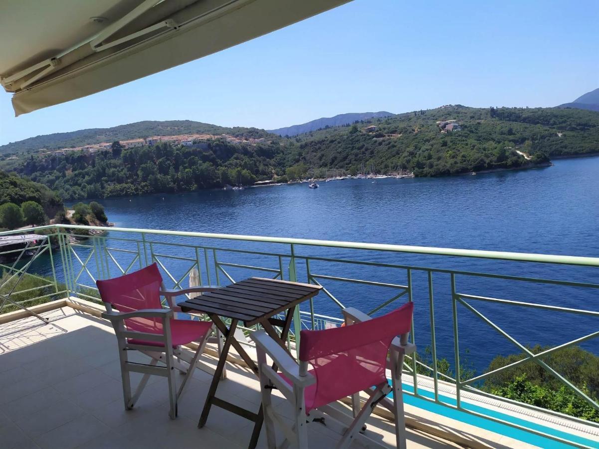 Meganisi Blue Villa Spartokhórion Dış mekan fotoğraf